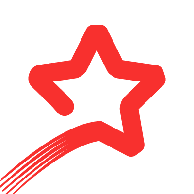 Impulse Award Stern Bildzeichen rot